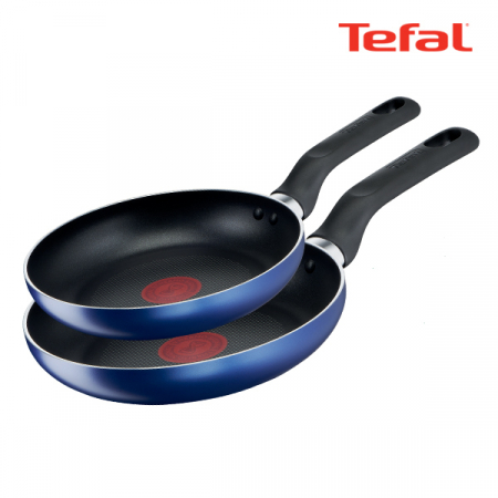 테팔 PTFE 미드나잇 블루 2종세트 (프라이팬 24cm + 28cm) #5