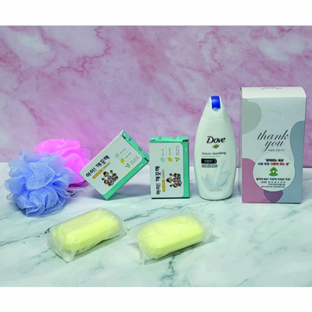 선물 세트 5종 바디워시 비누 샤워볼 아이깨끗해 도브 #3