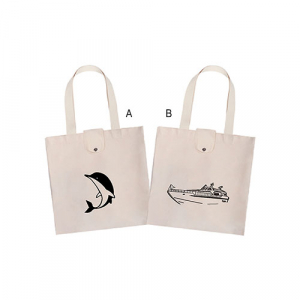 캐릭터 정사각 에코백 면10수 (뚜껑형)