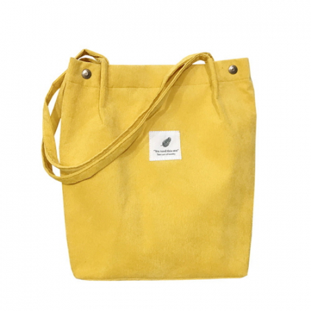 CF904 에코라이프 기본 코르덴 캔버스 패션 숄더백 #2