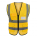 작은이미지: CF849 에코라이프 베이직 건설 형광 메쉬 안전반사조끼 #2