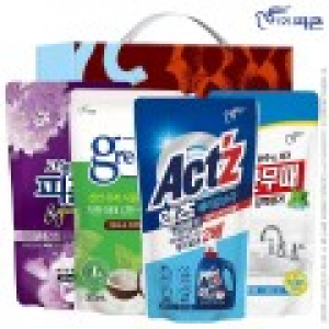 피죤 그린주방세제 액츠 무균무때 4종 // 명절 선물세트 추석 설날