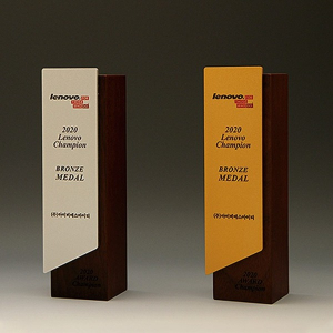 퇴직 감사 송공 원목 기념패 E5144