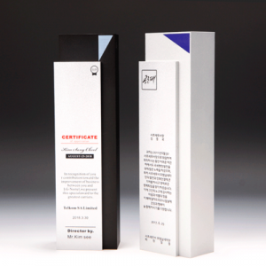 퇴임 공로 금속 트로피 재임 감사패 E1157