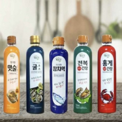 홍게간장 500ml 1p 외(맛술 굴소스 참치액 등)선물세트