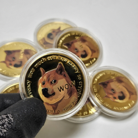 도지코인 모형 기념주화 #3