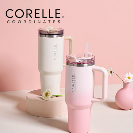 코렐 코디네이츠 텀블러 1200ml (바닐라/피치) #2