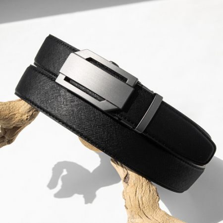 남자 가죽벨트 자동 버클 무광스퀘어 #3