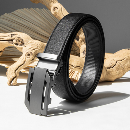 남자 가죽벨트 자동 버클 무광스퀘어 #2