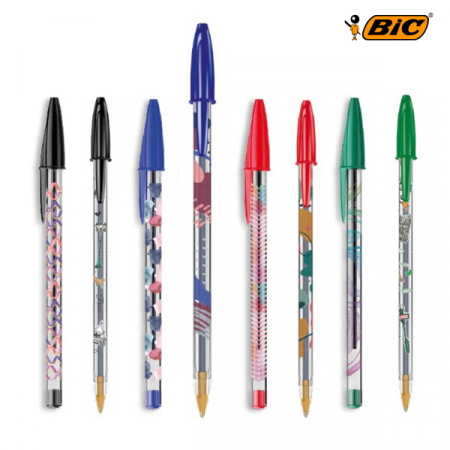BIC® Cristal® 익스프레션 360도 칼라인쇄 프랑스볼펜 #2