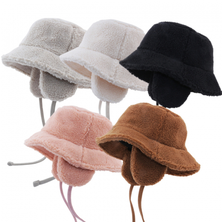 후리스 귀달이 겨울 벙거지 모자 #2