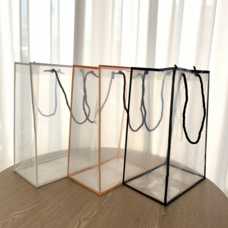 PVC 반투명 쇼핑백 #3