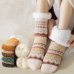작은이미지: 에스닉 미끄럼방지 논슬립 수면양말 #2