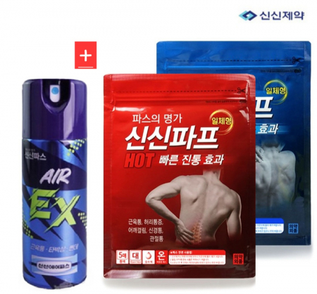 신신제약( 신신파프5매+신신파스 에어파스 스프레이 200ml) #3