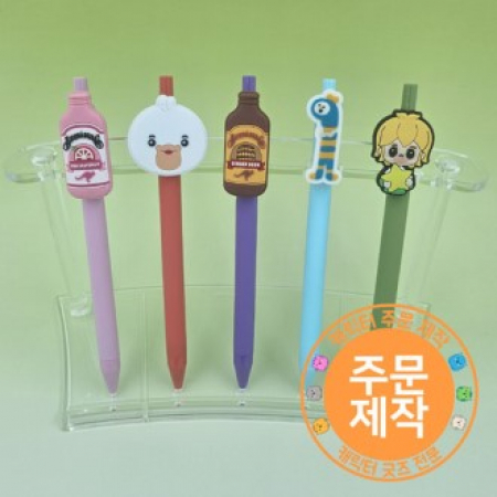 주문제작 pvc캐릭터 파스텔러버-일반젤심볼펜 #2
