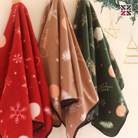 루무드 크리스마스 성탄 패턴 담요 #3