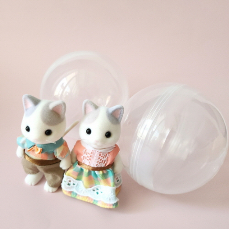 투명 뽑기 캡슐 100mm #4