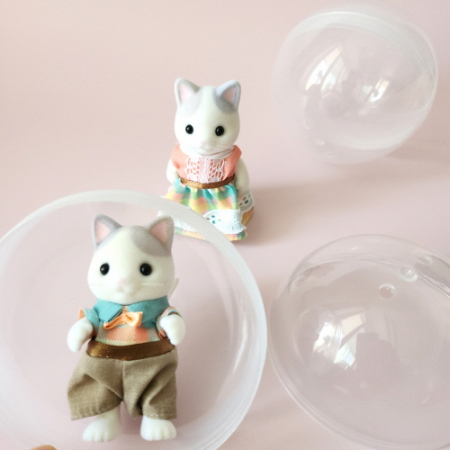 투명 뽑기 캡슐 100mm #3