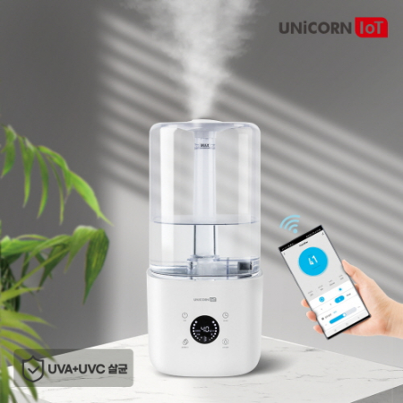 [유니콘IoT] 대용량 6L WiFi 방식 스마트 UV살균 리모컨 가습기 TL-HM60V #4