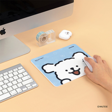 몰티즈 사각 마우스패드 #4