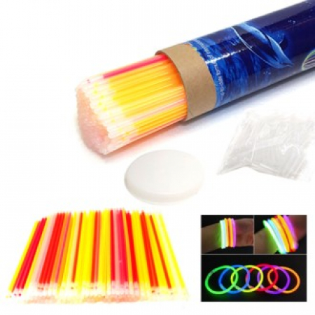 [야광팔찌(100개입)-1통] 야광봉/형광팔찌/응원팔찌 #2