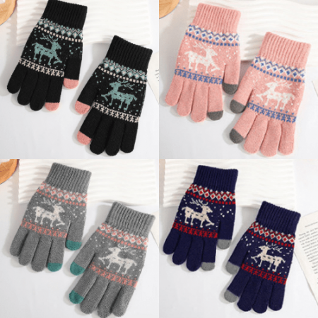 기모장갑 루돌프장갑 터치장갑 크리스마스장갑 #3