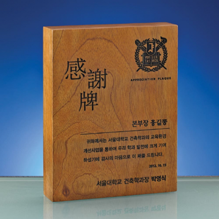 퇴직 임명 위촉 공로 감사패 SW-005-02 #2