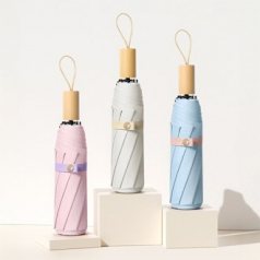 에코우드 8K 3단 수동 우양산(UPF50+)