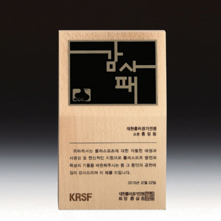 위촉 공로 감사 재직기념패 SW-003-01 #2