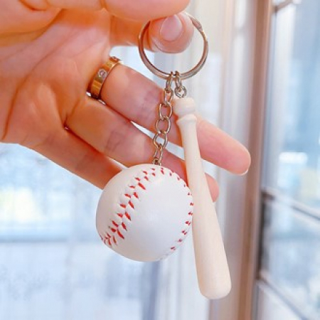 야구공 배트 키링 키홀더 열쇠고리 #2