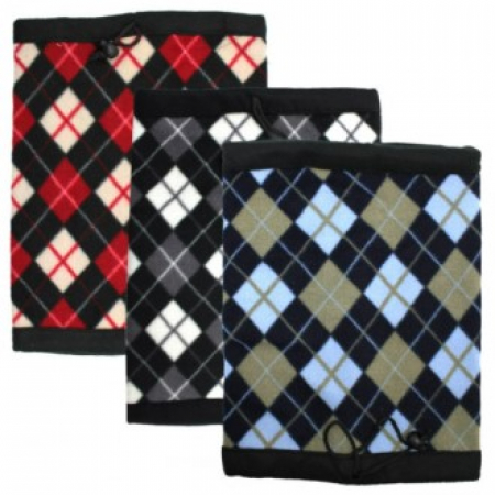 양면체크무늬 넥워머 목토시 목도리 워머 마스크 방한 겨울 등산 스포츠 #2