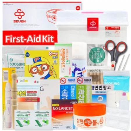 세븐 구급함 대형+구급용품 알뜰 실속형 22종 #2