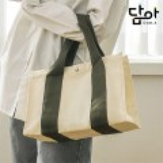 노티드담아 텀블러 에코백 숄더 가방 캔버스백