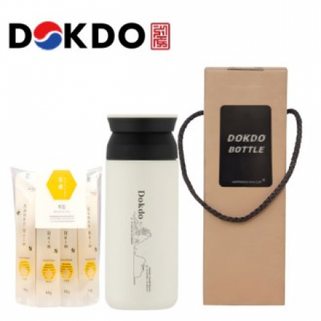 독도보틀 40240 진공 트레블 마이보틀 350ml 사양 벌꿀스틱 10g 5개입 선물세트 #2