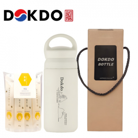 독도보틀 40240 진공 데이오프 마이보틀 350ml 사양 벌꿀스틱 10g 5개입 선물세트 #4