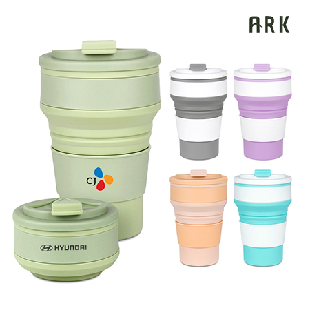ARK 접이식 실리콘 텀블러 500ml #3