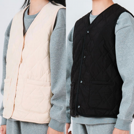 마하 양모 패딩조끼 가을 겨울 누빔조끼 #3
