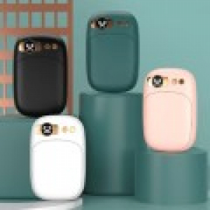 모던라운드 손난로 보조배터리 10000mAh / 휴대용 충전식 핫팩 겨울