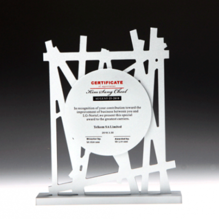 트로피 금속 퇴직 감사 송공패 E5082 #4