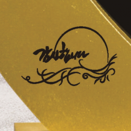 금속 블랙 16각 크리스탈 상패 #7