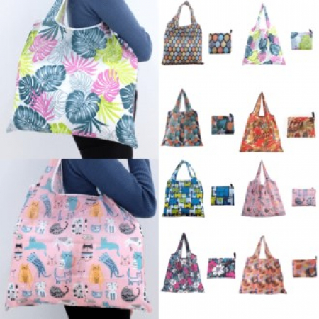 대형 시장가방 휴대용 장바구니 보조가방 접이식시장가방 #2