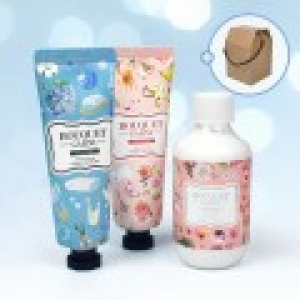 부케가르니 바디로션+ 핸드로션 2개 + 끈케이스