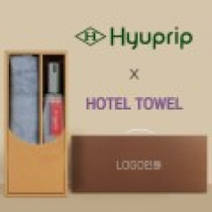 협립 이지롤 거꾸로 완전자동 우산 +코마40수180호텔타월-세트