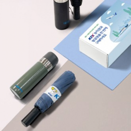 브랜드 커넥트세트 50호 (기라로쉬 3단 빅 암막 전자동 우산+스탠리 고진공 슬림보틀 텀블러 473ml) #2