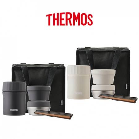 써모스 뉴 플+스 반반 보온도시락 1140ml TKLG-1151 #3