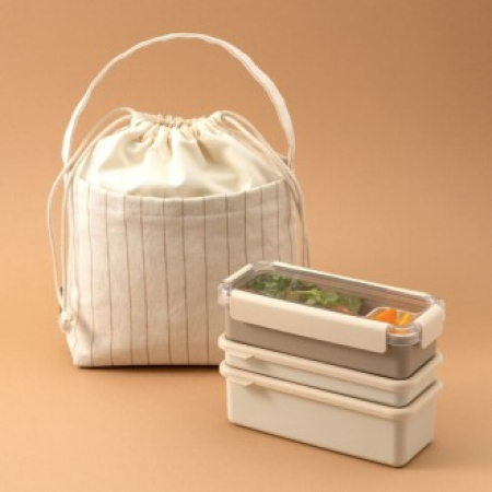 락앤락 투고 2단 밀폐캡 도시락 가방 세트 #2