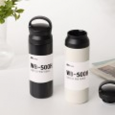 웰세스 W-500B 진공핸들 텀블러500ml 스텐 보온병