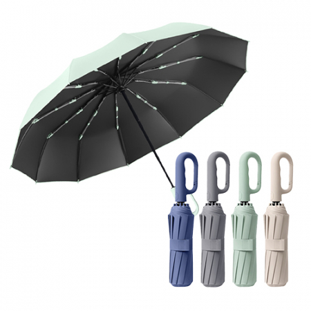 버클형 3단 자동우산 암막우산 우양산 #3