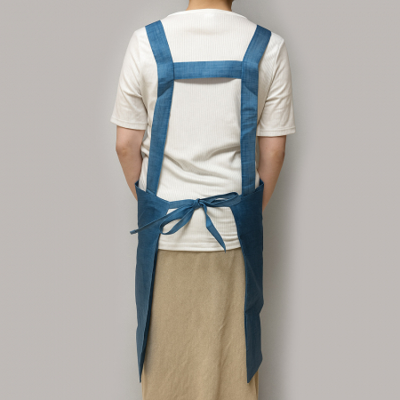 전통 한복 스타일 모시 앞치마 #5