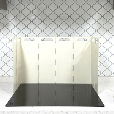 올지 가스렌지가림막 인덕션 가스레인지 8단 가림막 가드 기름튐방지 기름막이 #8